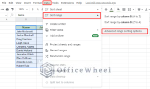 How to Organize Google Sheets by Date (3 Easy Ways) - OfficeWheel