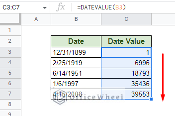 featured image for datevalue in google sheets