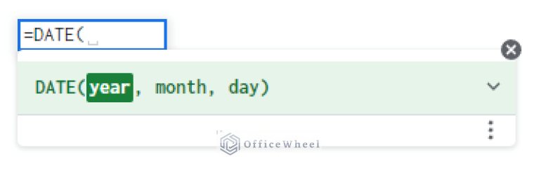 How to Use the DATE function in Google Sheets (An Easy Guide) - OfficeWheel