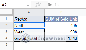 filtered by custom formula in a google sheets pivot table