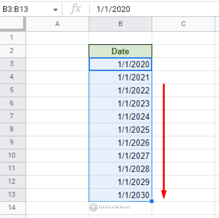 How To Autofill Or Continue Dates In Google Sheets An Easy Guide how-to-autofill-or-continue-dates-in-google-sheets-an-easy-guide