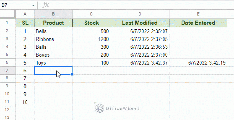 Apply an Automatic Timestamp Using Google Sheets Script (3 Easy ways ...