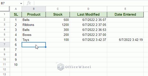Script With Timestamp Apply an Automatic Timestamp Using Google Sheets Script (3 Easy ways ...