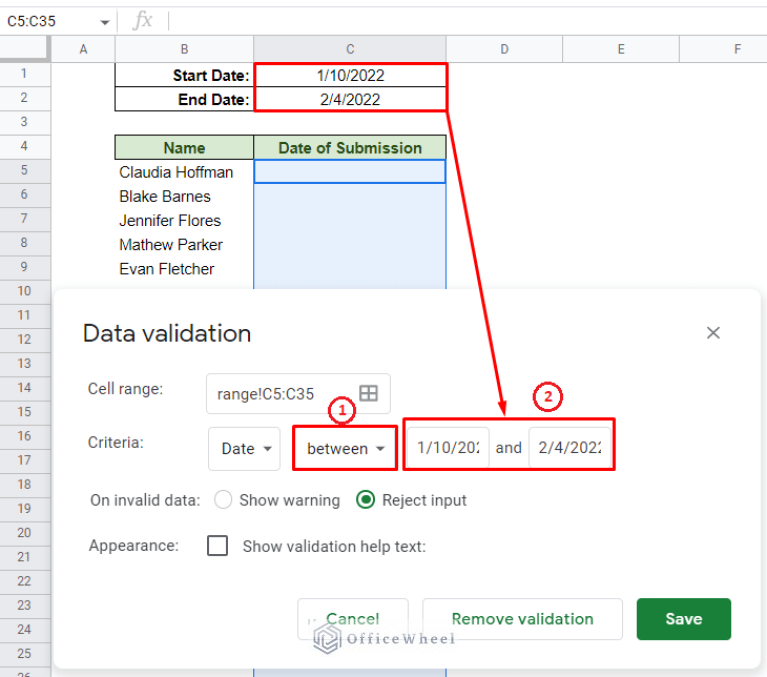 How to Apply a Date Picker in Google Sheets (An Easy Guide) OfficeWheel