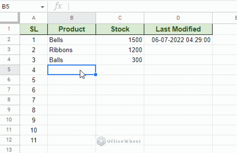 Script With Timestamp Apply an Automatic Timestamp Using Google Sheets Script (3 Easy ways ...