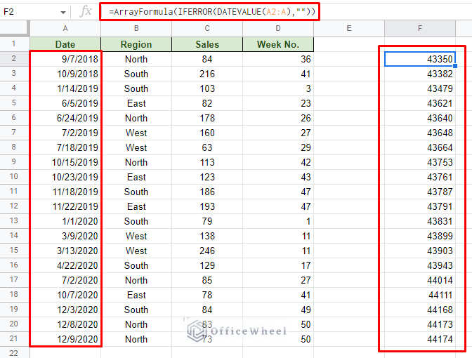 validating dates using the datevalue function