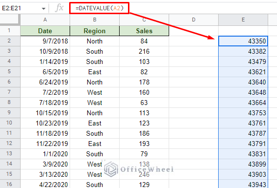 using datevlaue function to check the validity of the dates