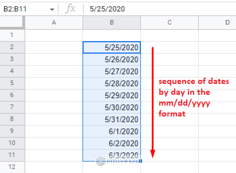 How to Autofill Date in Google Sheets (A Comprehensive Guide) OfficeWheel