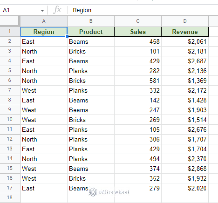 Google Sheets Create a Pivot Table with Data from Multiple Sheets
