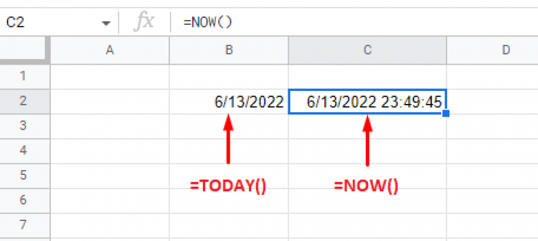 How to Insert a Timestamp in Google Sheets (An Easy Guide) - OfficeWheel