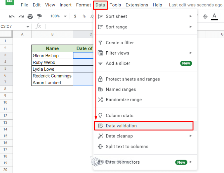 How to Apply a Date Picker in Google Sheets (An Easy Guide) OfficeWheel