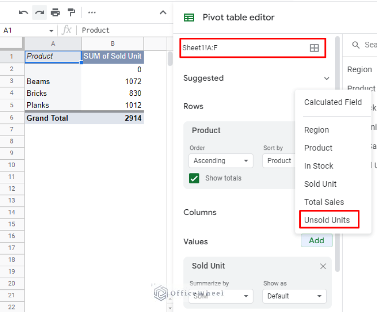 Using Custom Formula in a Google Sheets Pivot Table (3 Easy Ways
