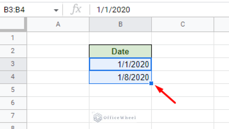 How to Autofill or Continue Dates in Google Sheets (An Easy Guide ...