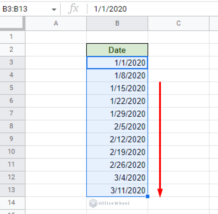 How to Autofill or Continue Dates in Google Sheets (An Easy Guide