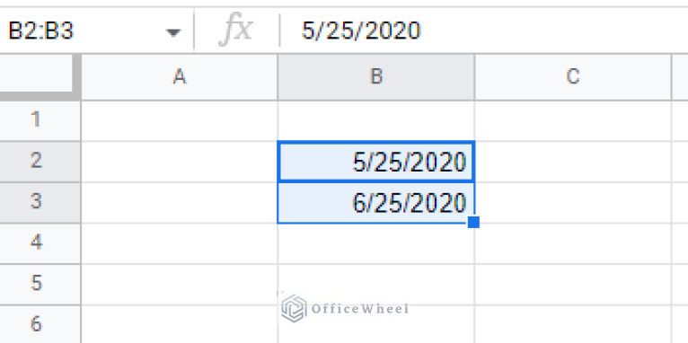 How to Autofill Date in Google Sheets (A Comprehensive Guide) - OfficeWheel