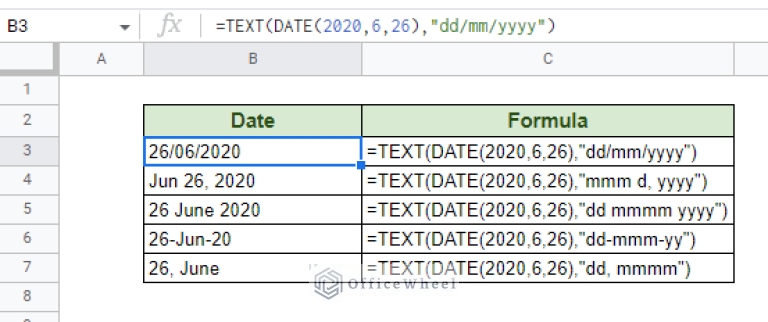 How to Use the DATE function in Google Sheets (An Easy Guide) - OfficeWheel