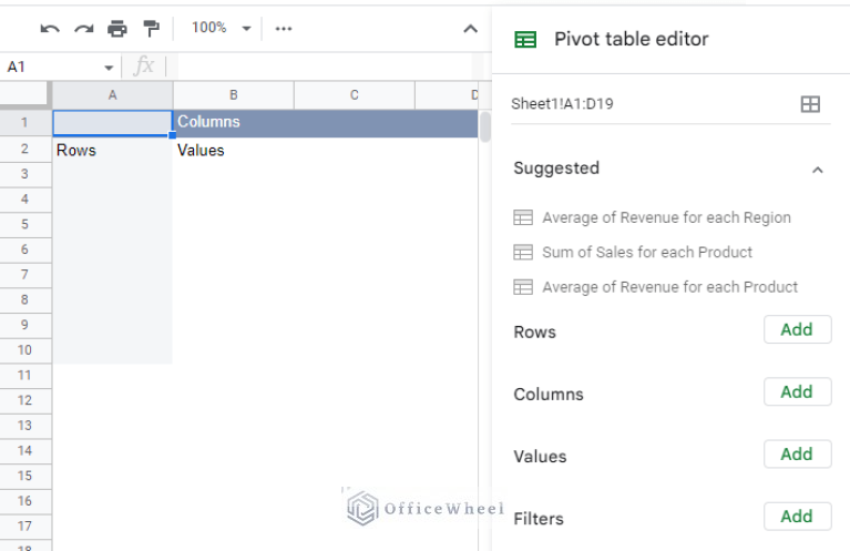 Remove Grand Total From Pivot Table Google Sheets