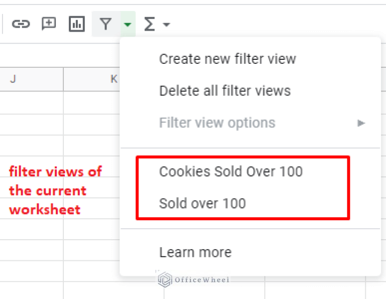 Filter Data Using Filter Views in Google Sheets (An Easy Guide