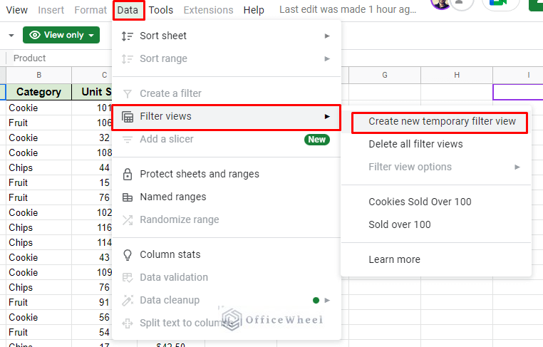 Filter Data Using Filter Views in Google Sheets (An Easy Guide ...