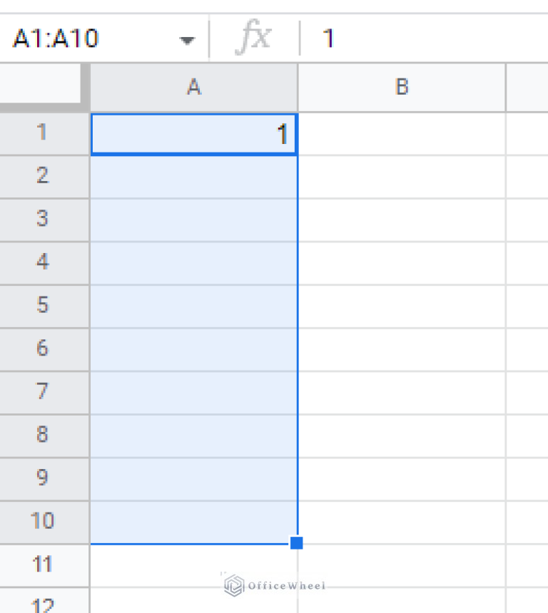 How To Autofill Numbers In Google Sheets An Easy Guide OfficeWheel