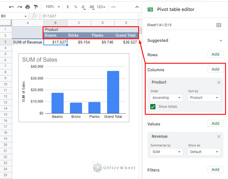 Google Sheets Pivot Table: How to Remove Grand Total or Subtotal ...