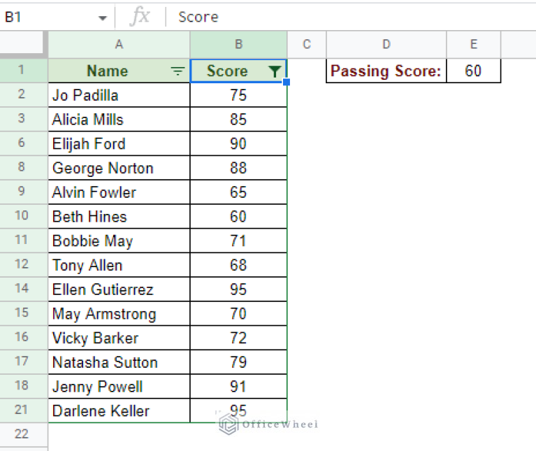 How to Filter Based on a Cell Value in Google Sheets (2 Easy ways)