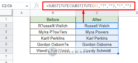 How To Remove Characters From A String In Google Sheets 6 Easy Examples