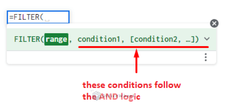 How To Filter For Multiple Conditions In Google Sheets (2 Easy Ways)