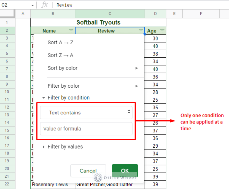 Filter Values that Contains Multiple Text Criteria in Google Sheets (2 ...