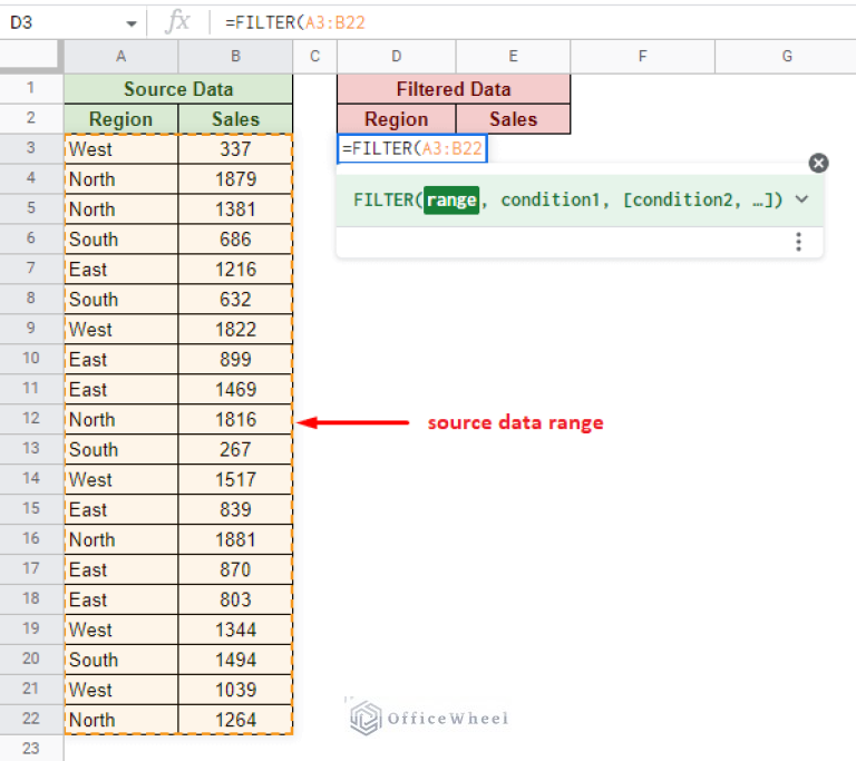 Google Sheets: The FILTER Function (A Comprehensive Guide)