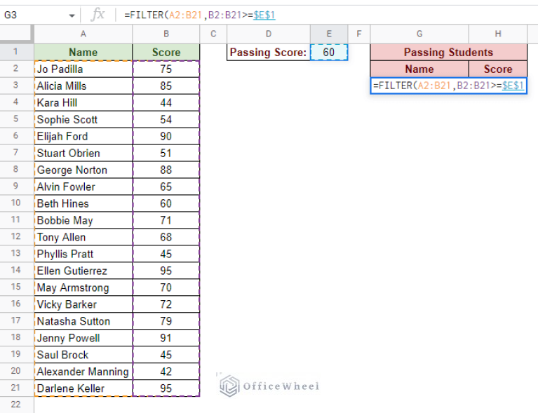 how-to-filter-based-on-a-cell-value-in-google-sheets-2-easy-ways