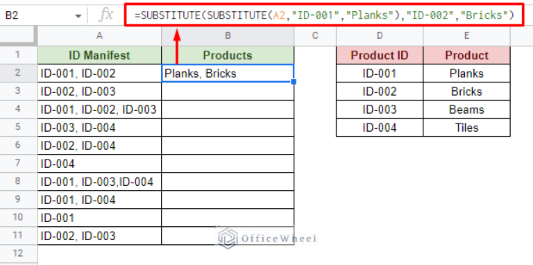 How To Substitute Multiple Values In Google Sheets An Easy Guide