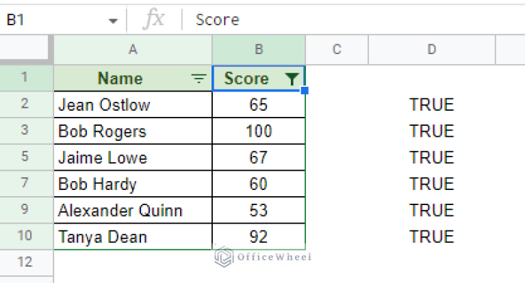 How to Filter by Condition Using a Custom Formula in Google Sheets (3 ...