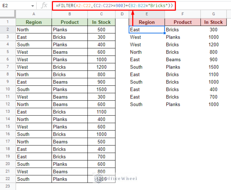 How to Filter with the OR Condition in Google Sheets (3 Easy Ways)