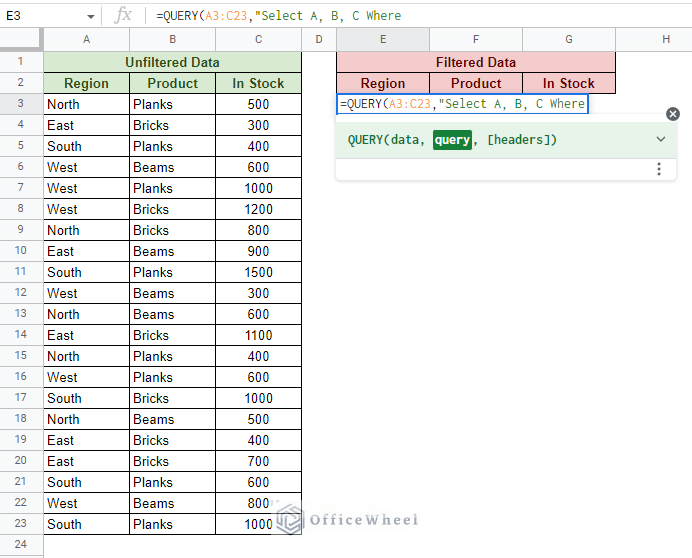 How To Filter With QUERY For Multiple Criteria In Google Sheets An how-to-filter-with-query-for-multiple-criteria-in-google-sheets-an