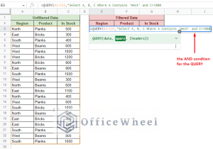 How to Filter with QUERY for Multiple Criteria in Google Sheets (An ...