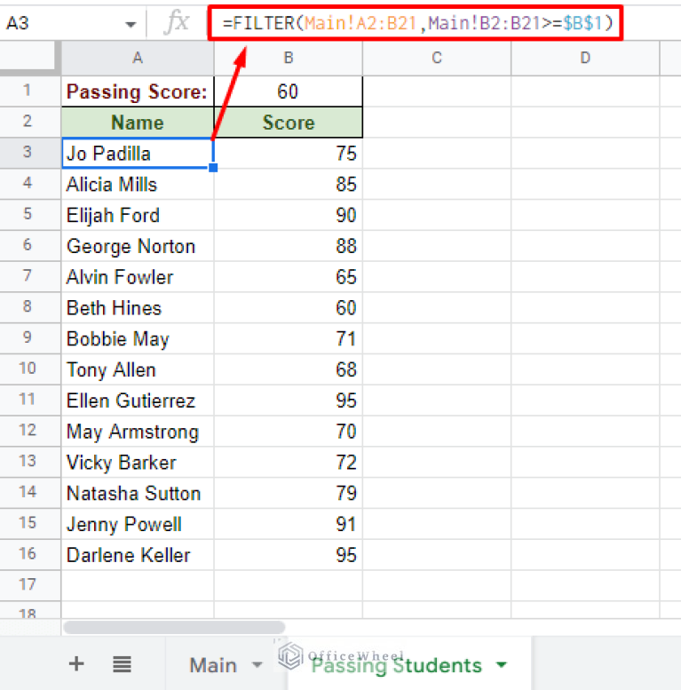 How to Filter Based on a Cell Value in Google Sheets (2 Easy ways)