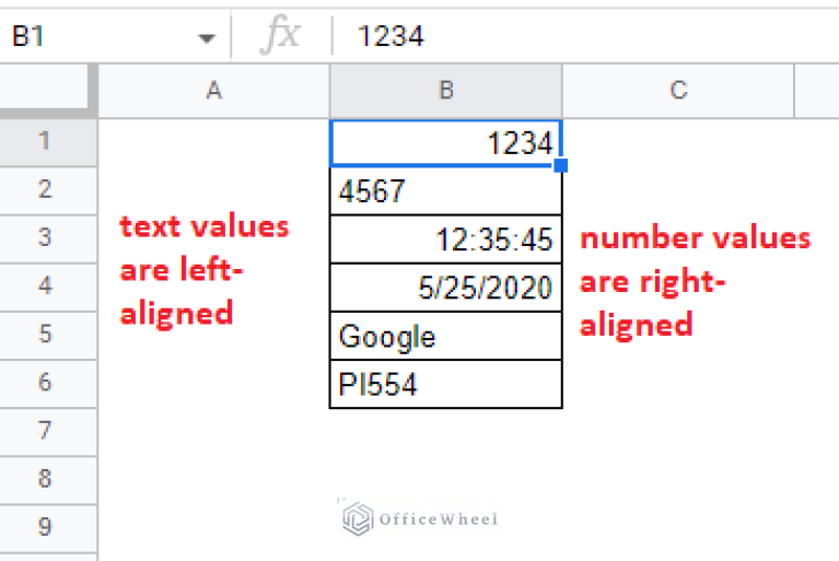 How To Change Text To Number In Google Sheets