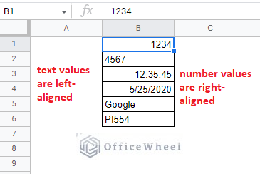 sample dataset to convert to number in google sheets
