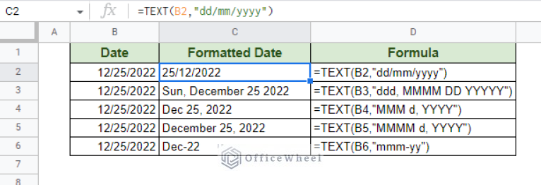 Format Numbers as Text in Google Sheets (5 Easy Examples)