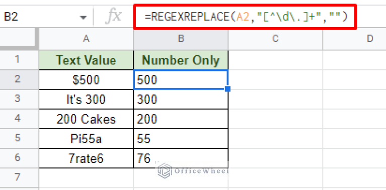 Convert Text To Number Google Sheets