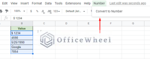 Google Sheets: Convert String to Number (4 Easy Ways) - OfficeWheel