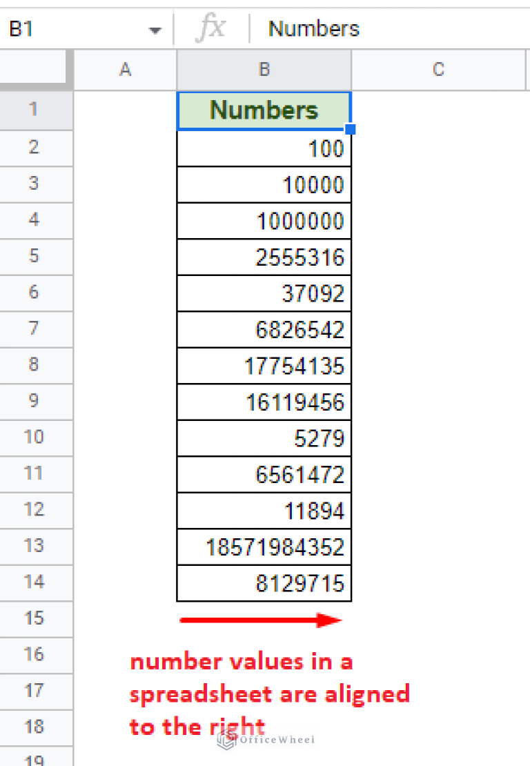 How To Add Commas To Numbers In Google Sheets OfficeWheel How To Add Commas To Numbers In Google Sheets OfficeWheel