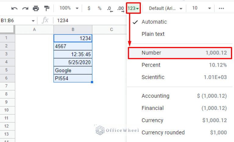 google sheets script convert string to number