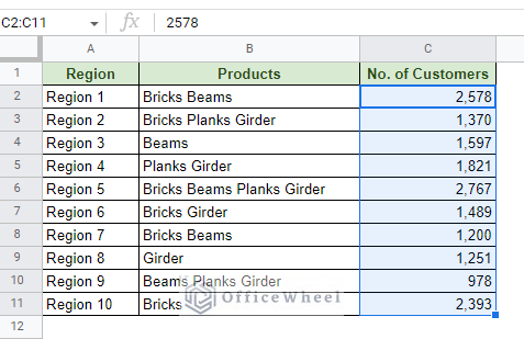 select all cells containing numbers with comma