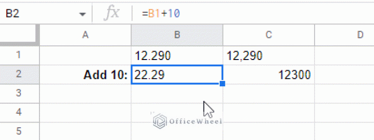 Google Sheets: Convert Text to Number (6 Easy Ways) - OfficeWheel