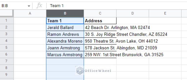 How to Format Cells to Fit Text in Google Sheets (2 Ways) - OfficeWheel