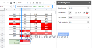 Google Sheets: If Cell Color is Red Then Take Action - OfficeWheel