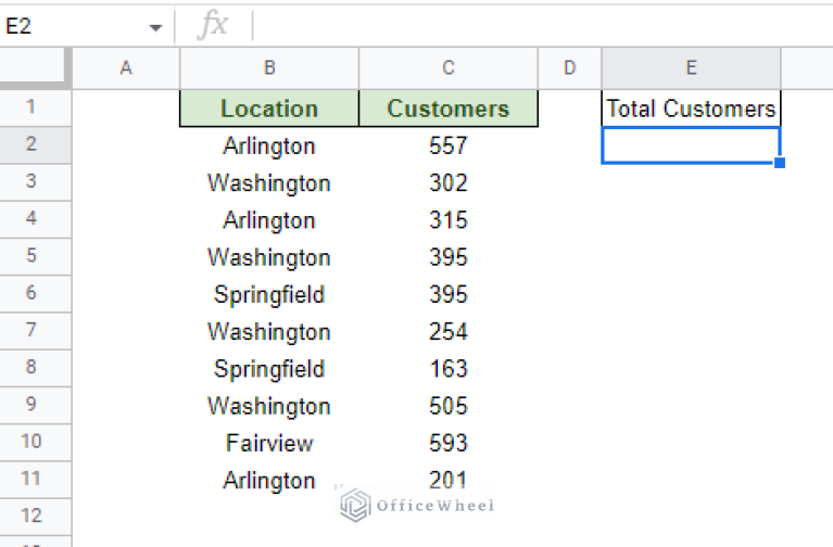Google Sheets Sum an Entire Column (4 Easy Ways) OfficeWheel