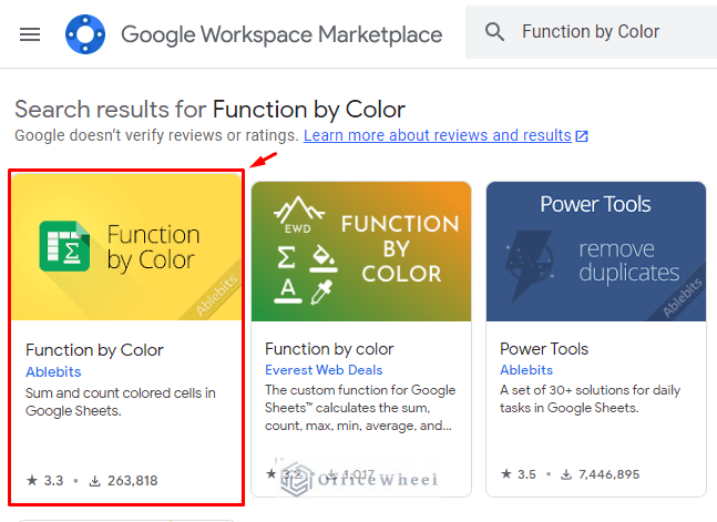 select the function by color add-on with the highest downloads